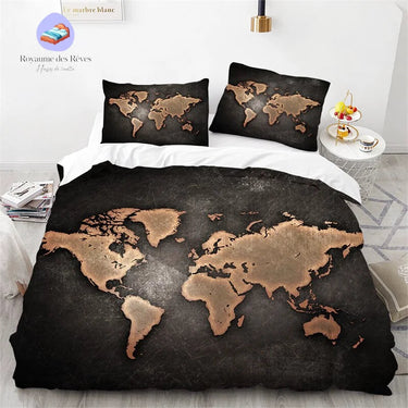 Housse de Couette Image du Monde